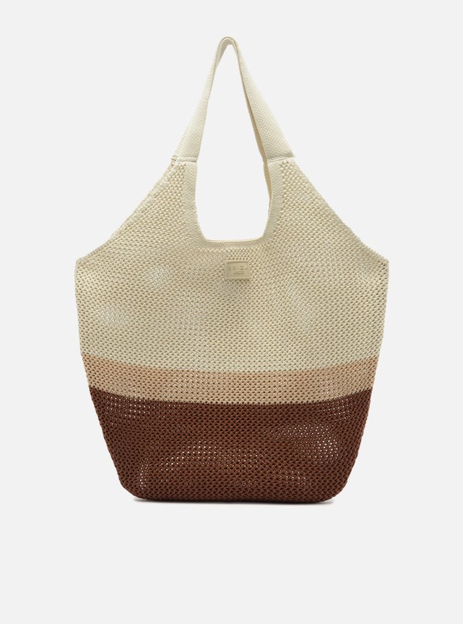 Bolsa Shopping Multineutra Crochê Grande