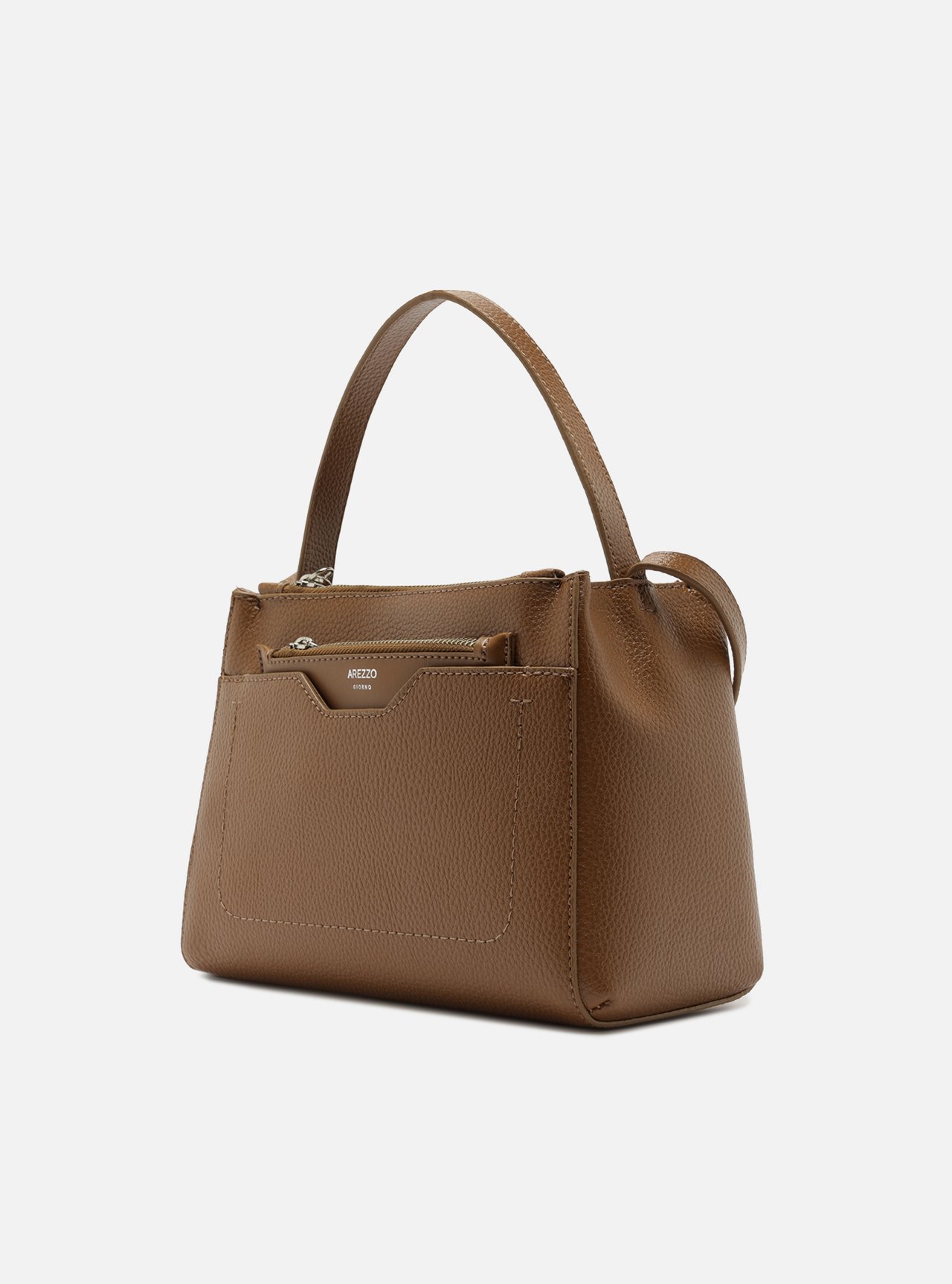 Bolsa Tote Marrom Emilly Média Pouch — foto 2