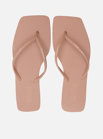 Chinelo de Dedo Rosa Flat Brizza