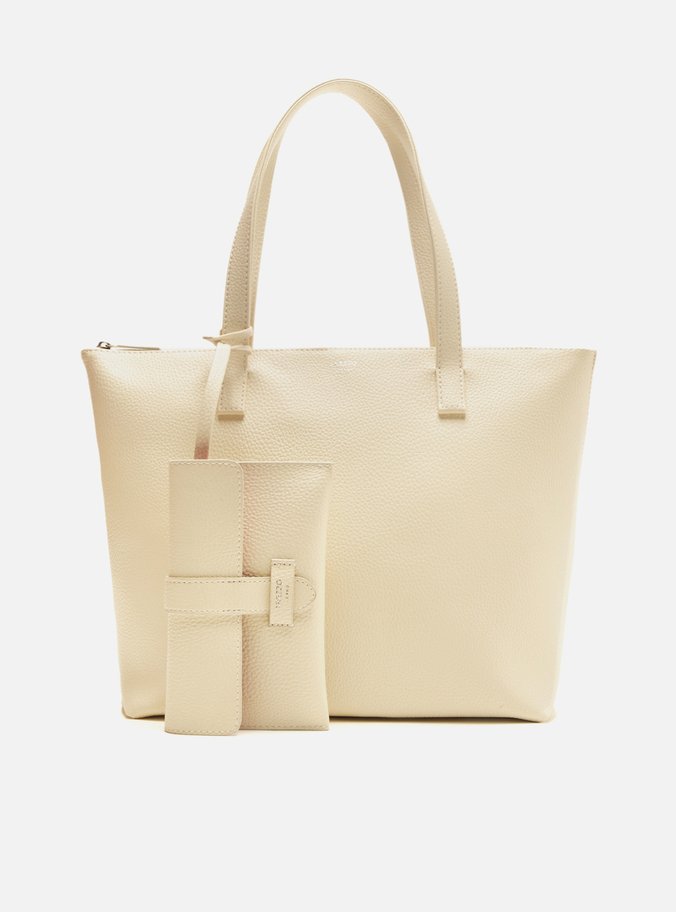 Bolsa Shopping Off-White Mercato Grande Pouch