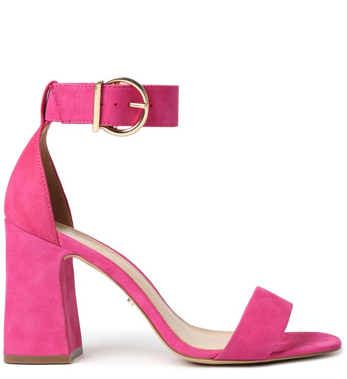 sandalia arezzo rosa