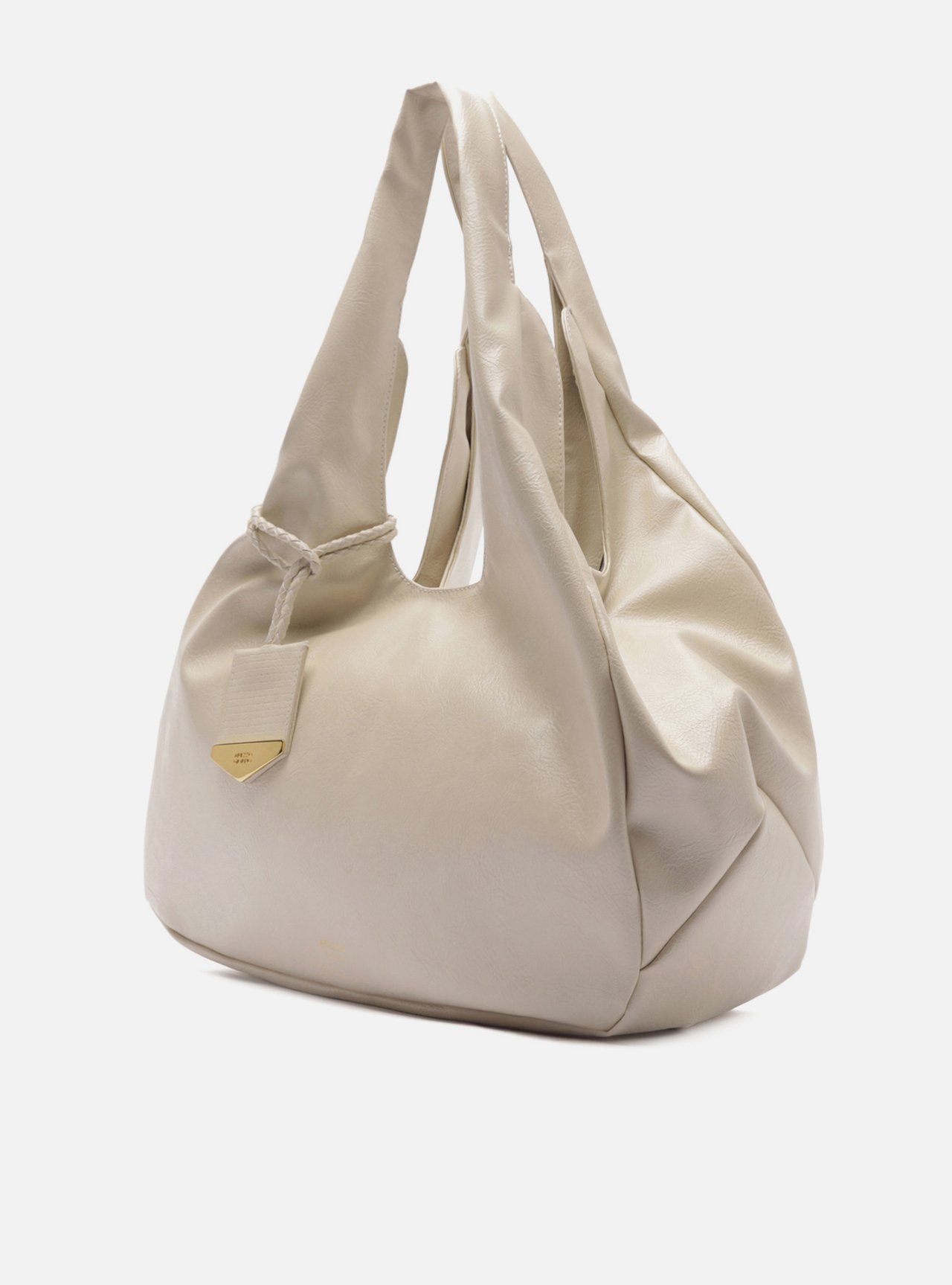 Bolsa Hobo Off White Grande Bag Charm Tressê — foto 2