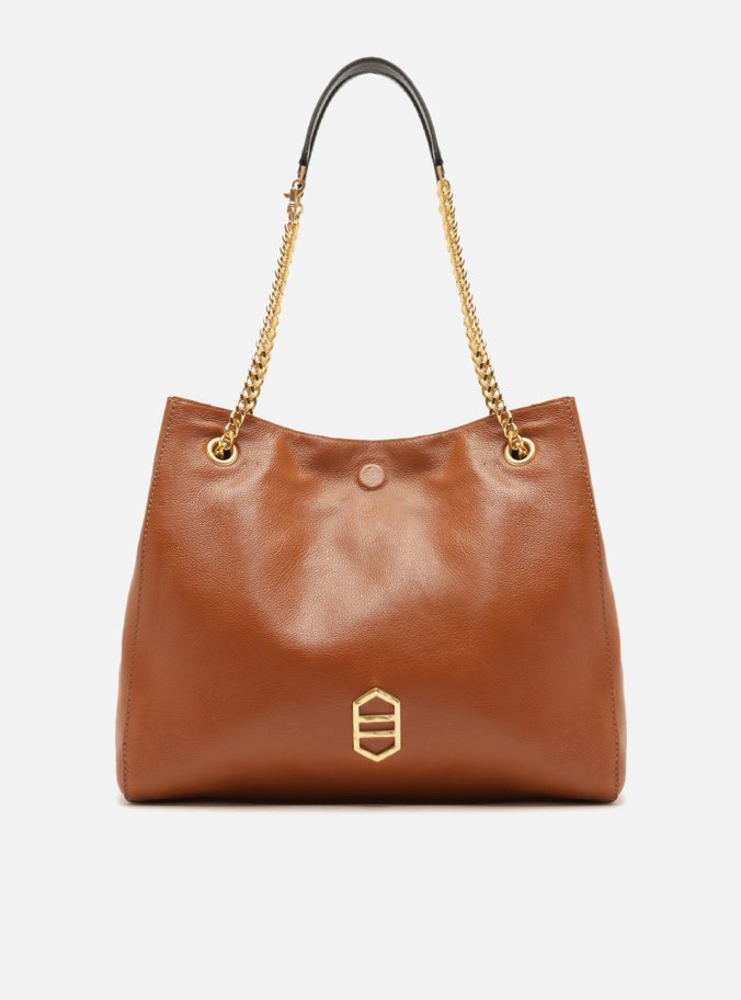 Bolsa Hobo Preta Couro Croco Grande Reversível