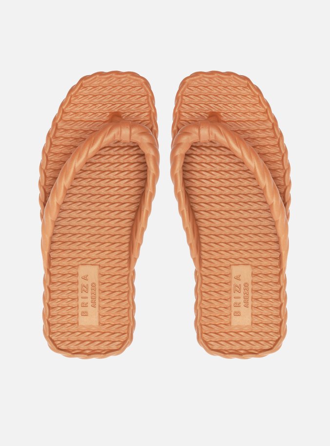 Chinelo de Dedo Marrom Marrocos Brizza