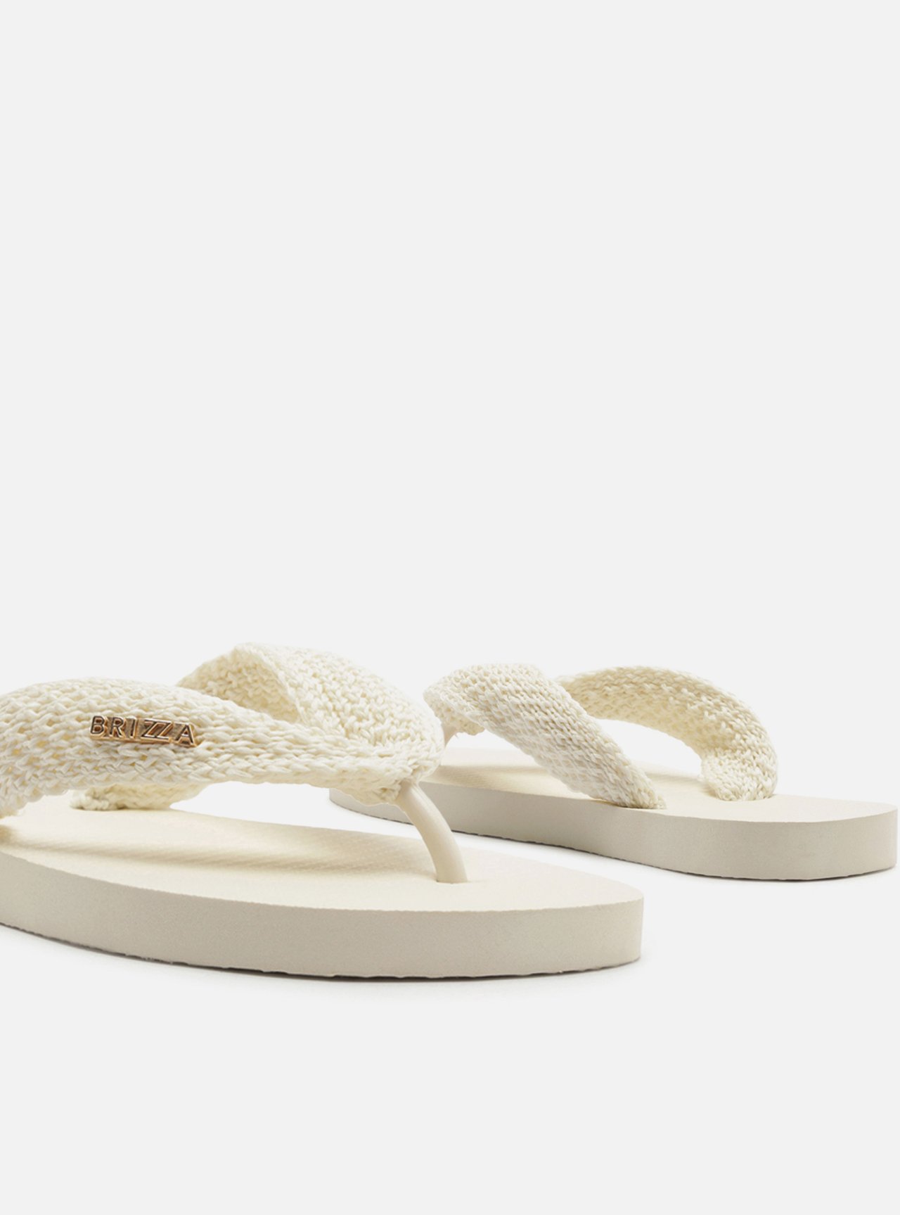 Chinelo de Dedo Branca Tressê Brizza — foto 4