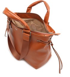 Bolsa Shopping Marrom Betina Grande Bolsa Shopping Marrom Betina Grande