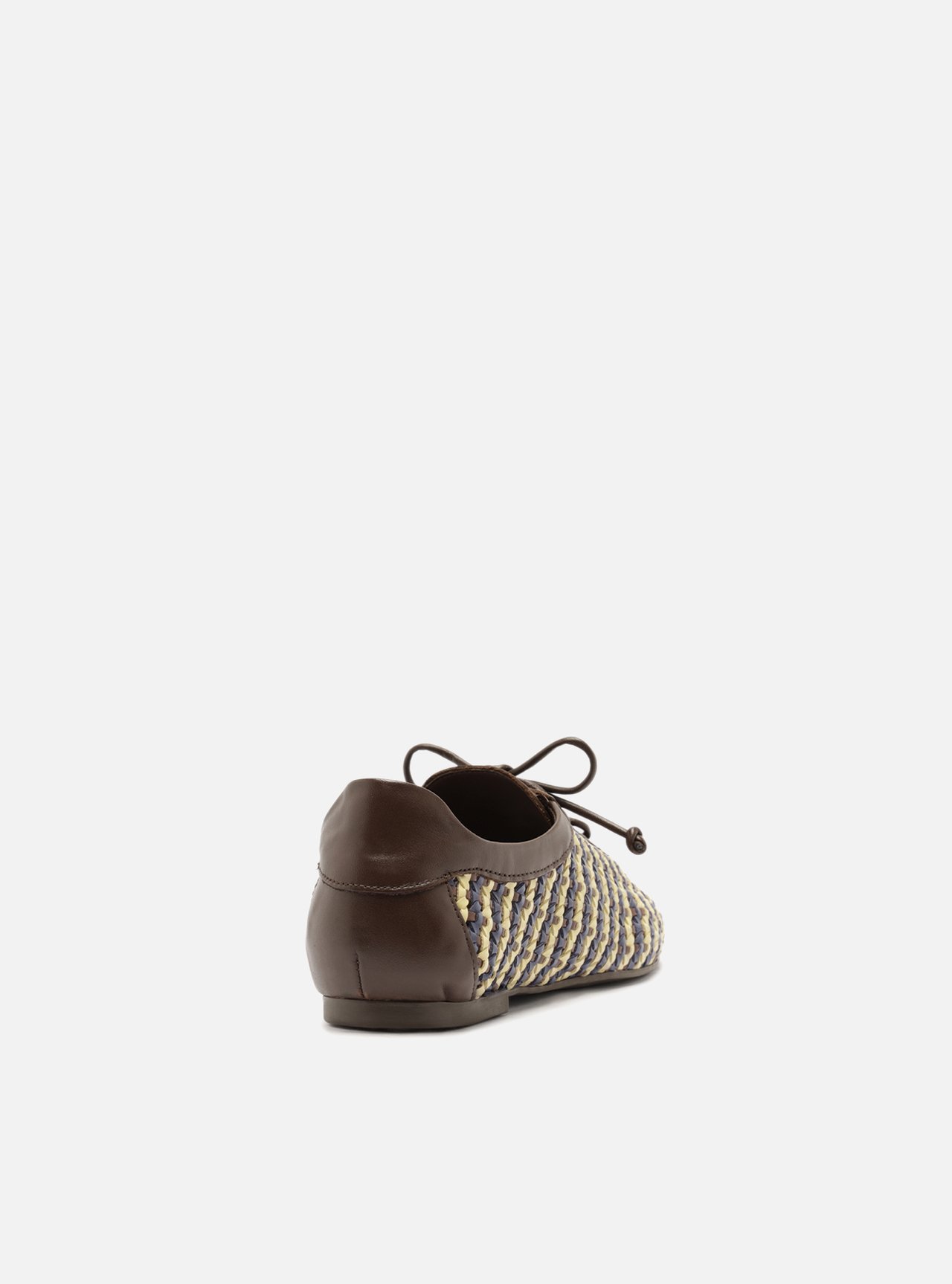Mocassim Multicolorido Tressê Bico Redondo — foto 3