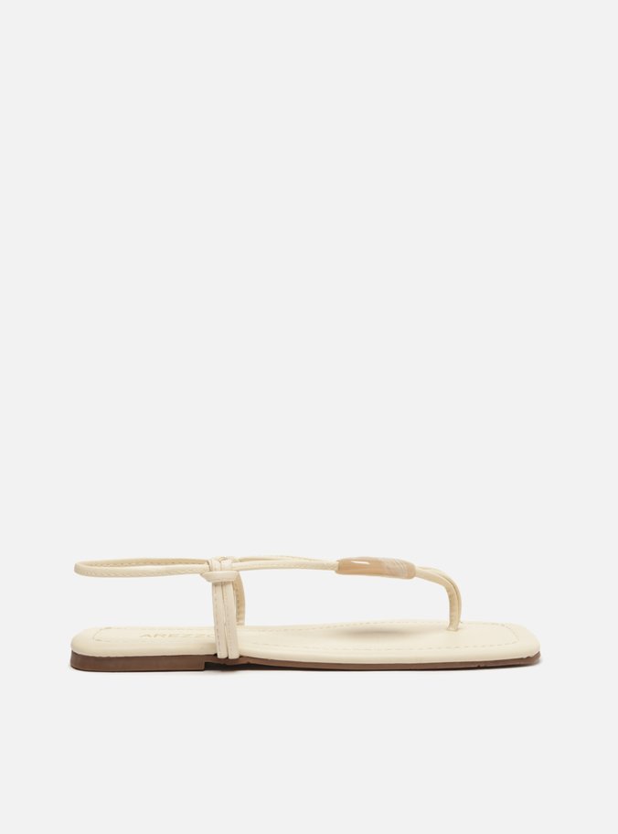 Sandália Rasteira Off-White