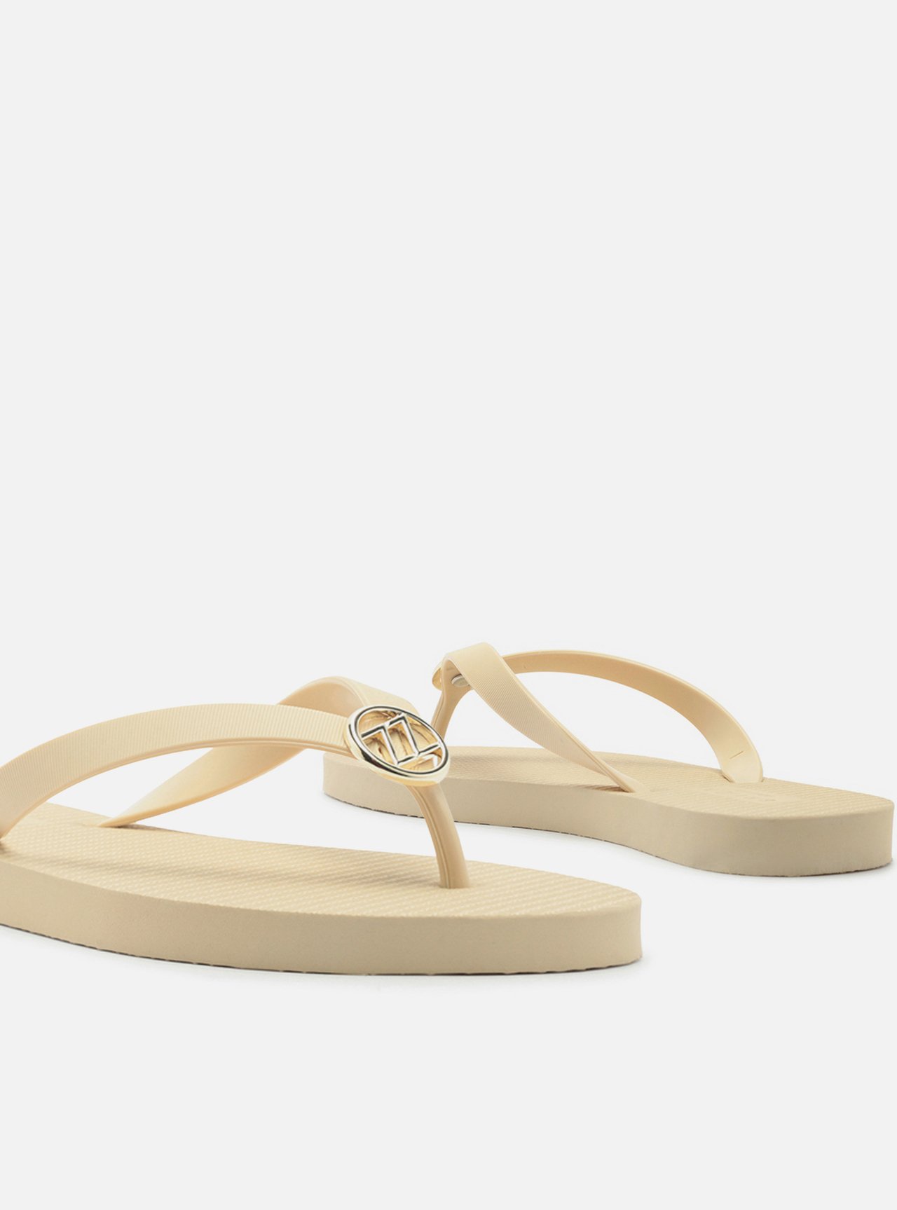 Chinelo Off White Essential Metal ZZ — foto 4