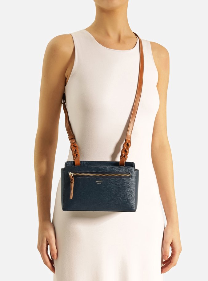 Bolsa Tiracolo Azul Babi Pequena Bolso