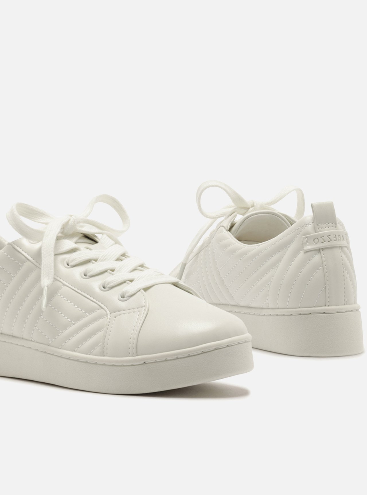 Tênis Burnish Pesponto Cadarço Off-White — foto 4