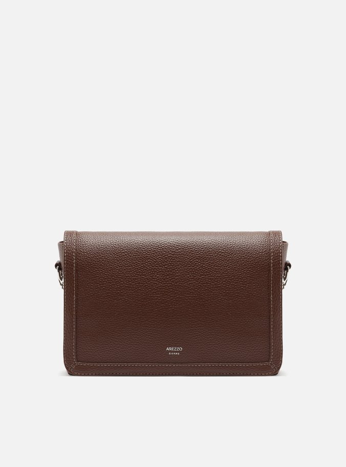 Bolsa Tiracolo Marrom Média