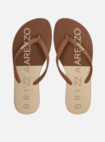 Chinelo de Dedo Marrom