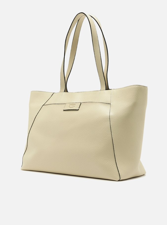 Bolsa Shopping Off-White Ligia Grande