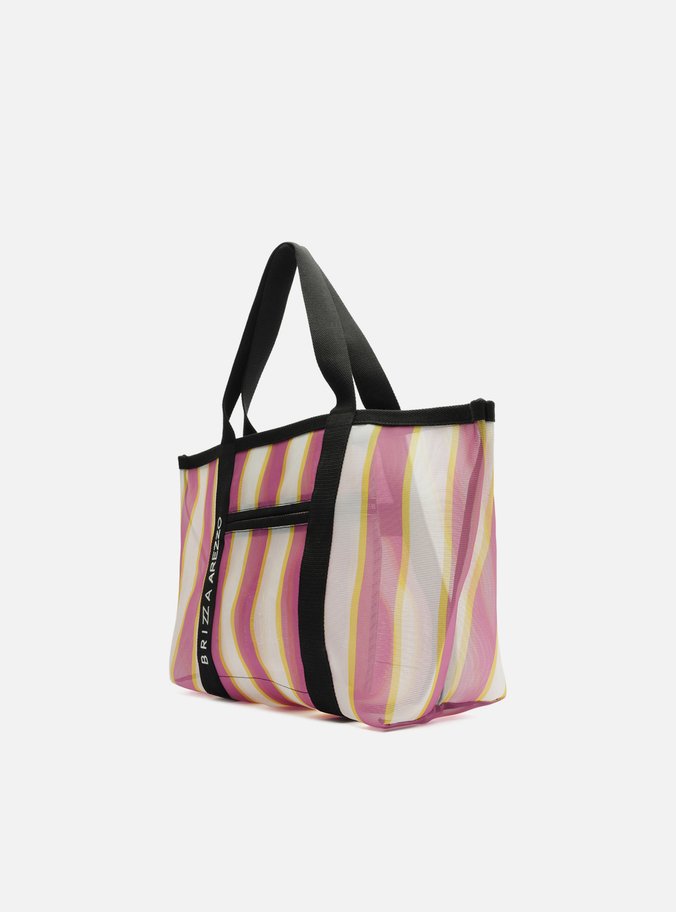 Bolsa Shopping Multicolorida Tela Brizza