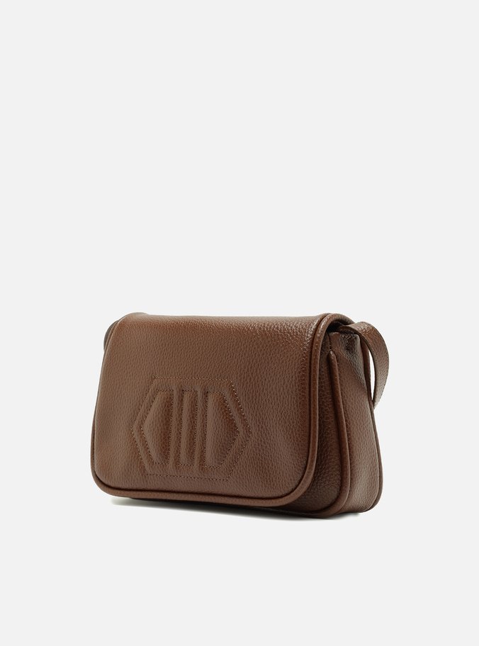 Bolsa Tiracolo Média Marrom