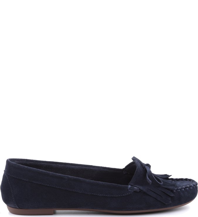 Mocassim Camurça Navy