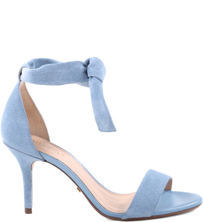 Sandália Suede Lace-up Acqua