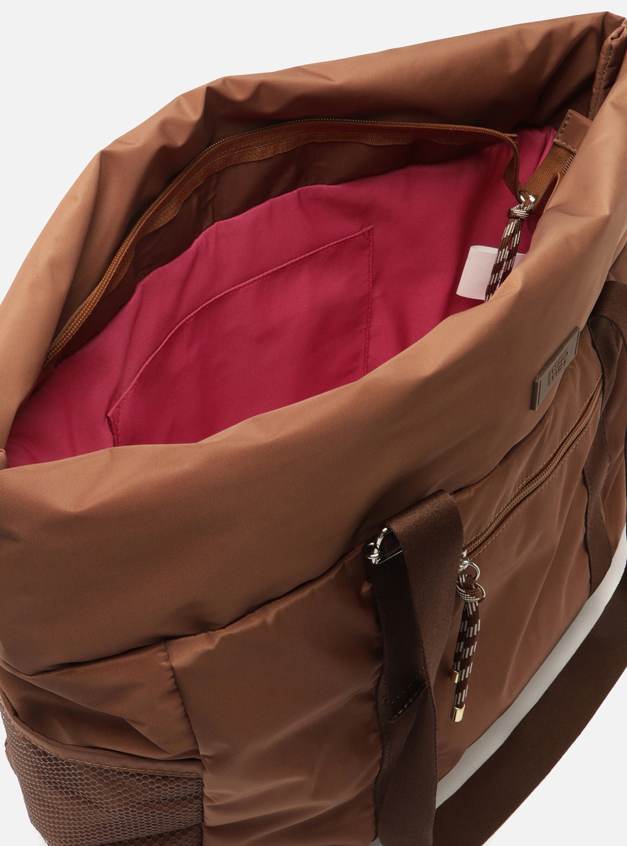 Bolsa Shopping Marrom Grande Matelassê Brizza — foto 4