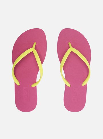 Arezzo — Chinelo de Dedo Multicolorido Flatform Brizza