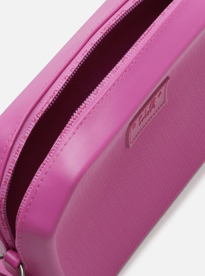 Clutch Roxa Geométrica Square