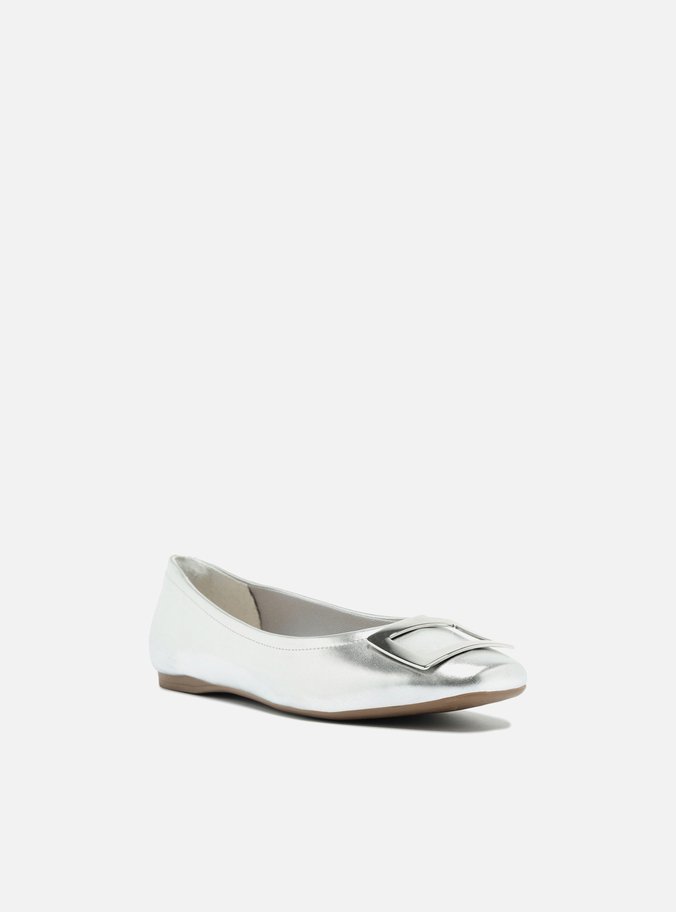 Sapatilha Prata Fivela