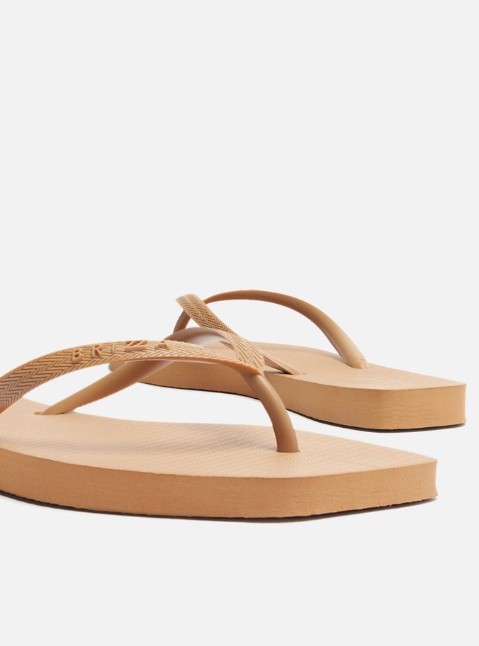 Chinelo de Dedo Marrom Básico Square Brizza