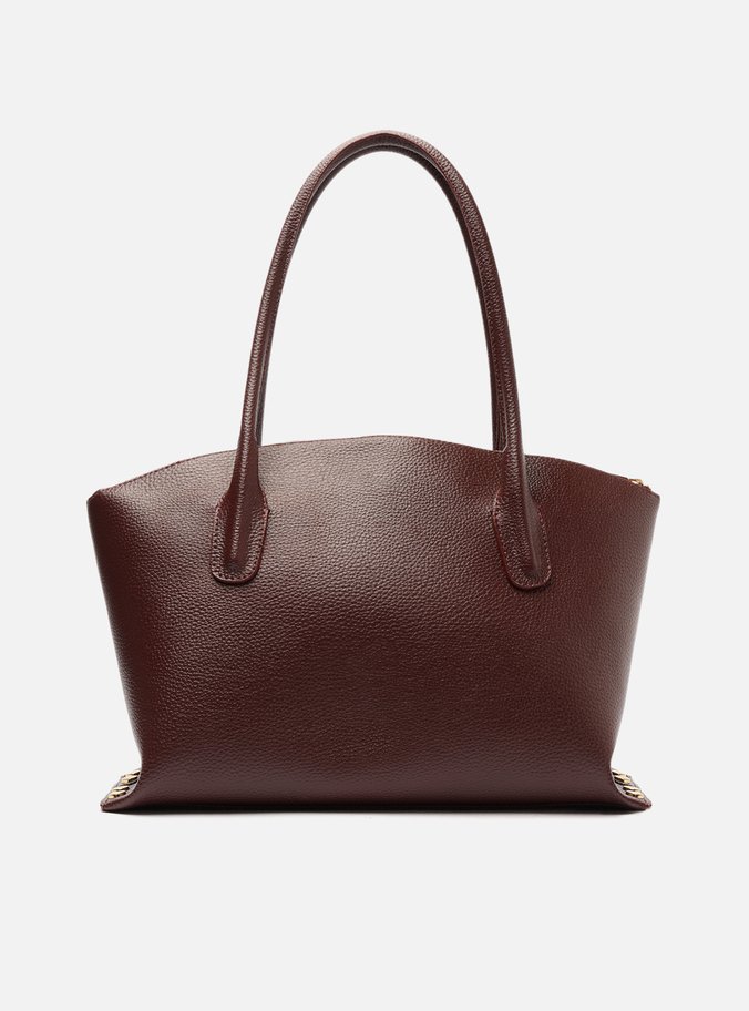 Bolsa Shopping Vermelha Grande Ovalada