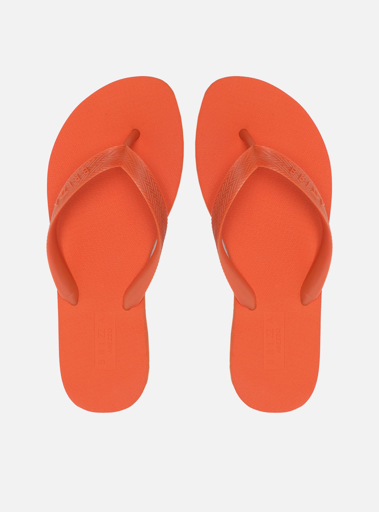 Chinelo de Dedo Laranja Essential For All Brizza — foto 1