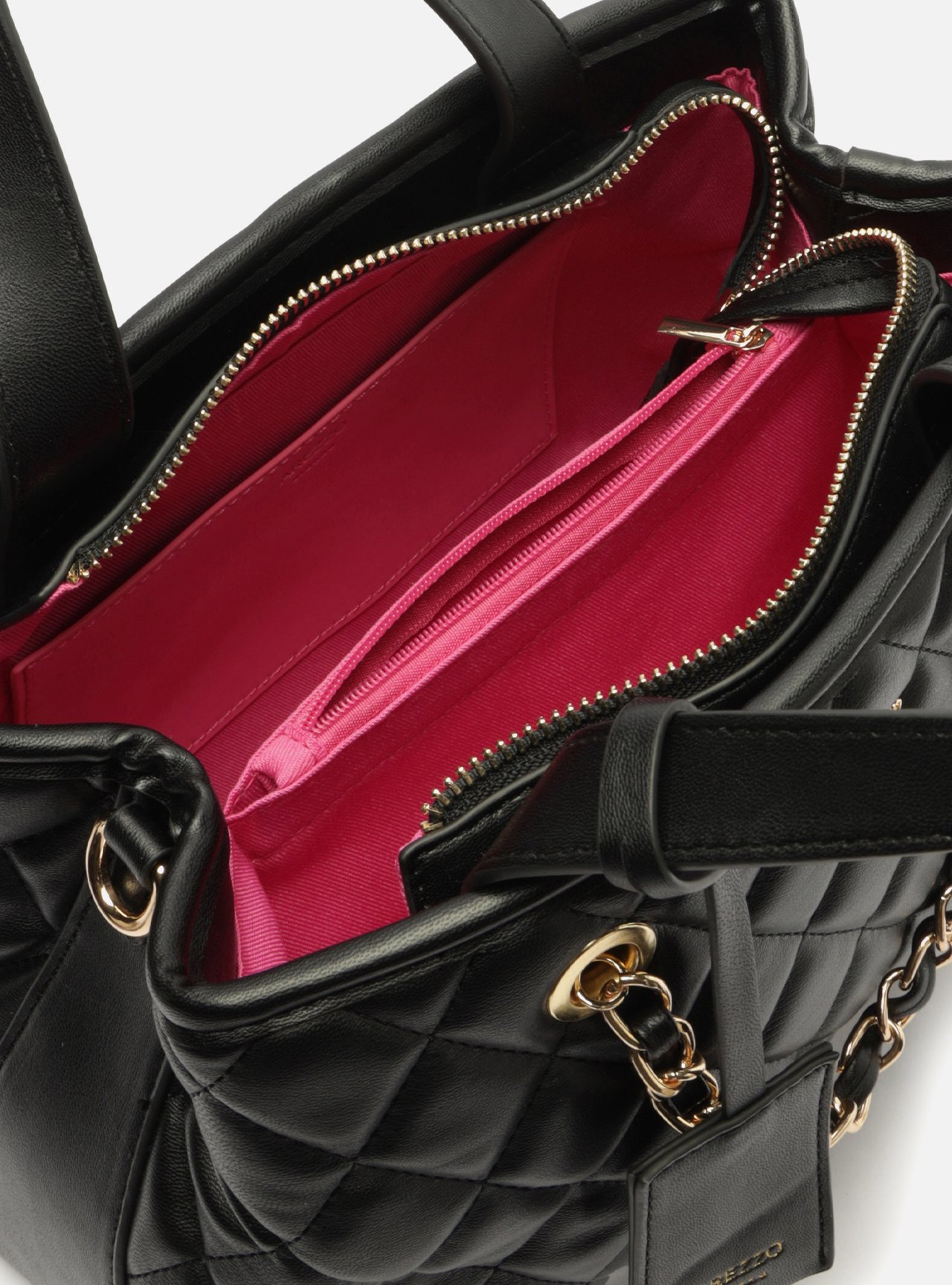 Bolsa Tote Preta Média Matelassê — foto 4