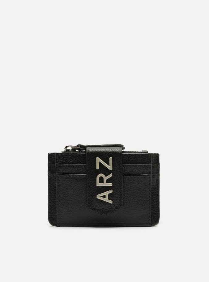Porta-Cartões Preto Couro Bolso ARZ