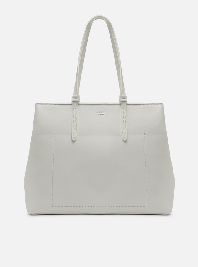 Bolsa Shopping Branca Grande