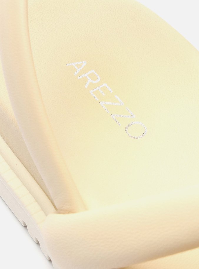 Papete Off-White Tratorada Tiras Pillow