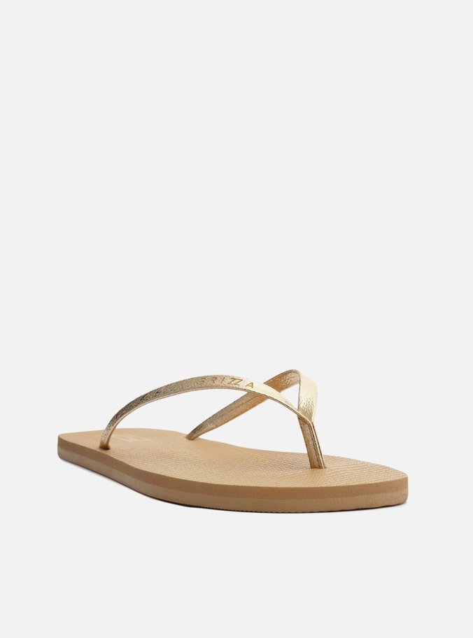 Chinelo Dourado Brizza Strap