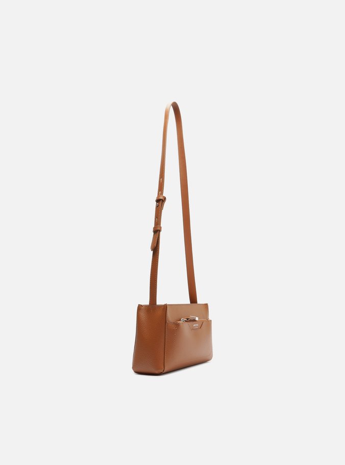 Bolsa Tiracolo Caramelo Emilly Pequena