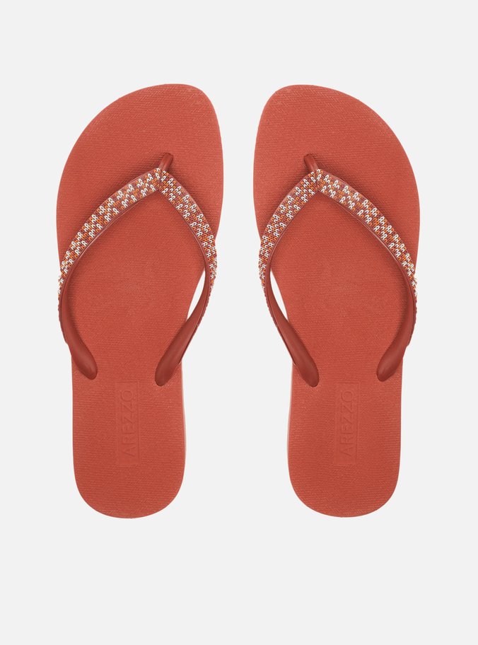 Chinelo de Dedo Vermelho Brizza