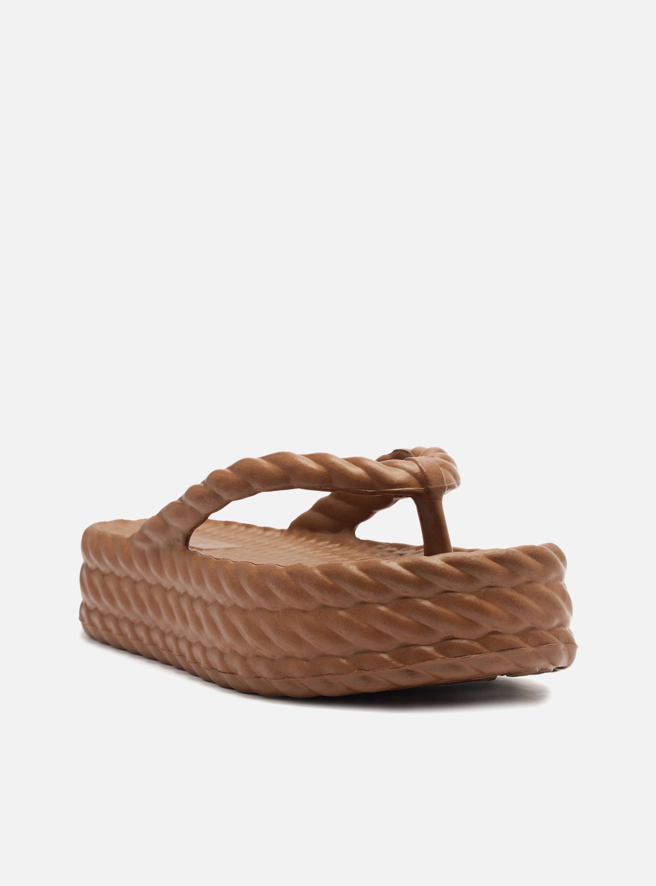 Sandália Marrom Flatform Marrocos Mid — foto 2