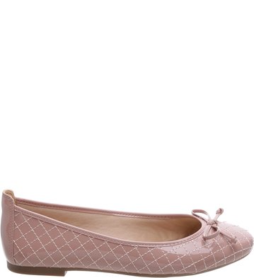 Sapatilha Verniz Matelassê Rose Blush