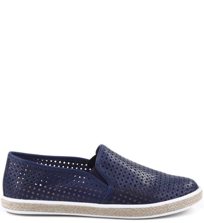Slip-on Vazados Navy
