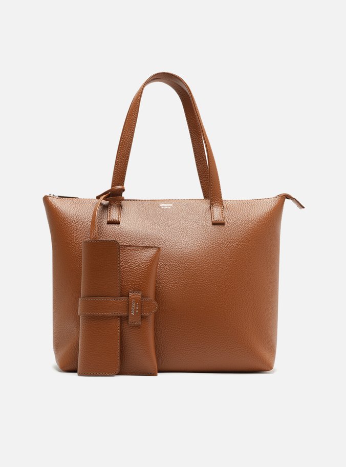 Bolsa Shopping Marrom Mercato Grande
