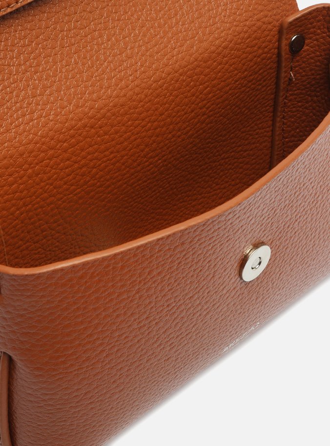 Bolsa Tiracolo Marrom Pequena Envelope