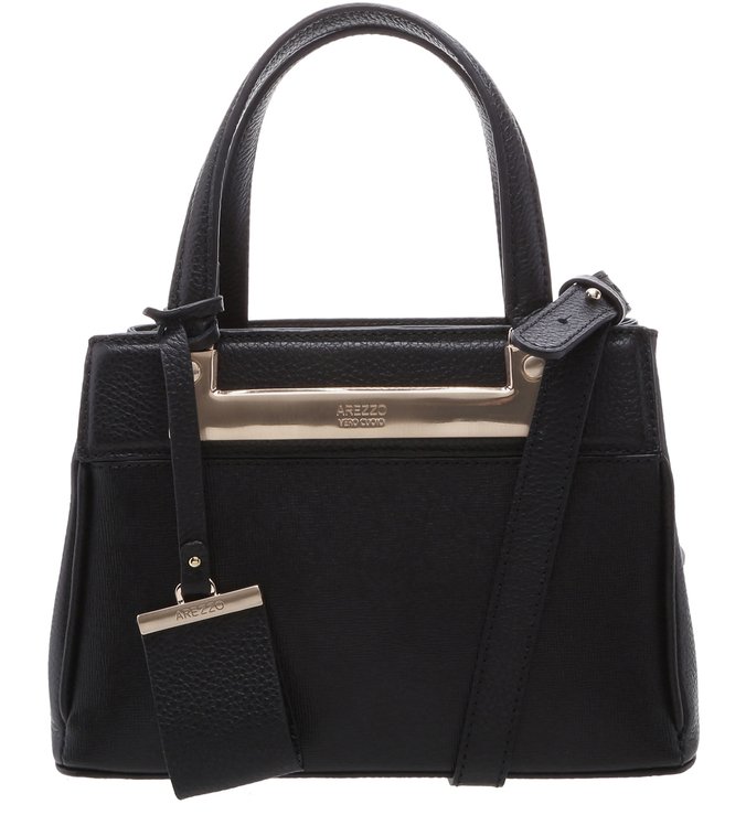 Bolsa Tote Média Couro Laura Mostard