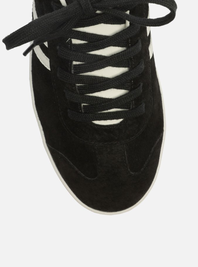 Tênis Preto Suede ZZ Mov Listras
