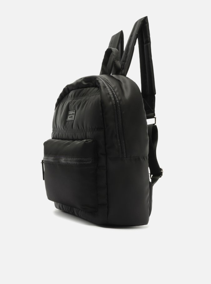 Mochila Preta Nylon Grande Sporty