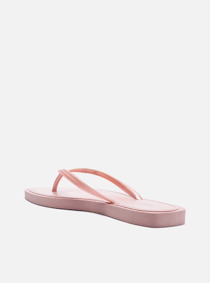 Chinelo de Dedo Rosa Bico Folha Brizza