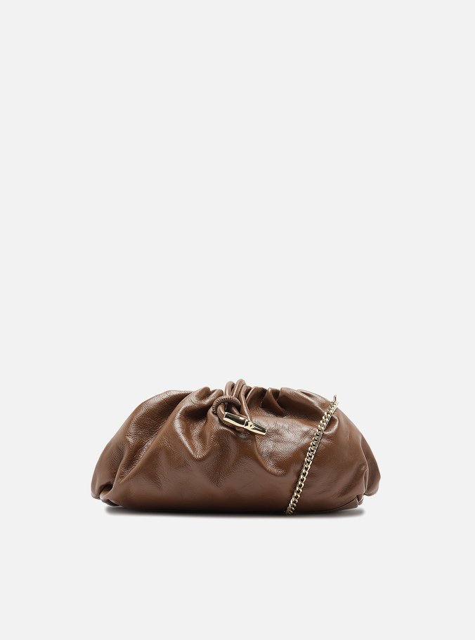 Bolsa Tiracolo Marrom Palha Isla Média
