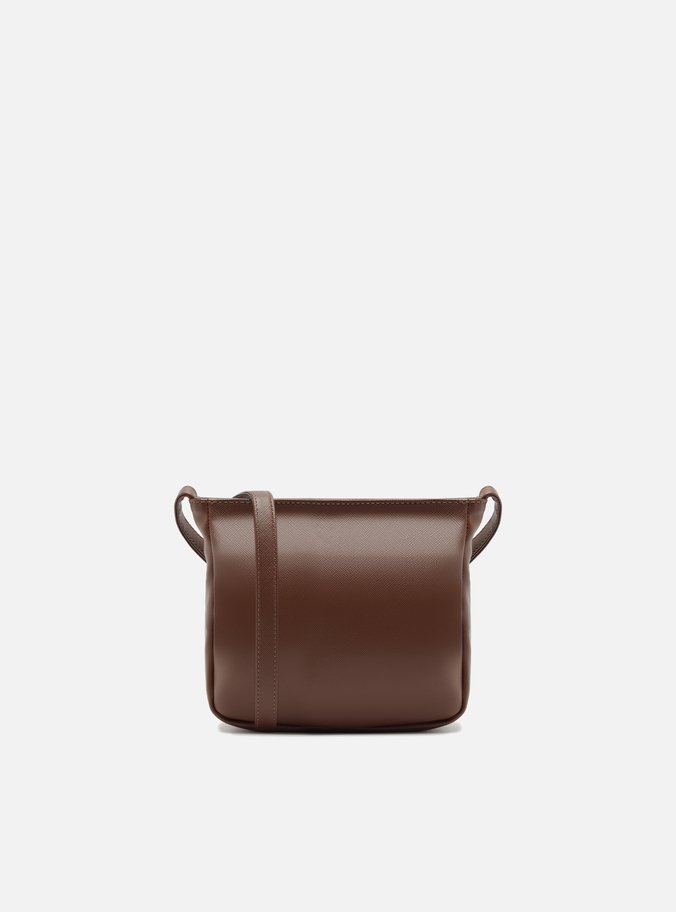 Bolsa Tiracolo Marrom Pequena
