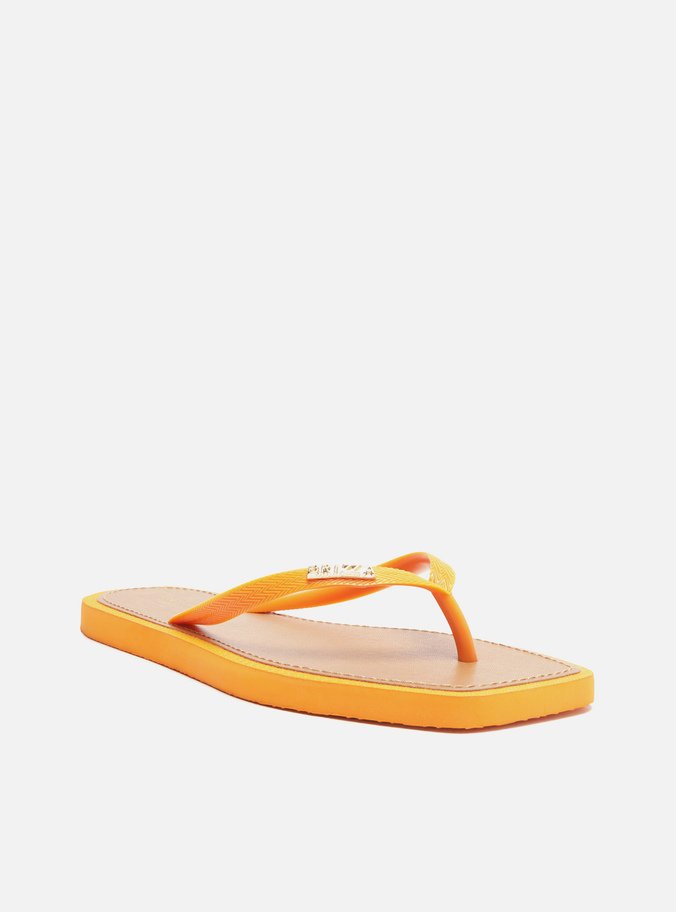 Chinelo de Dedo Laranja Square Recouro Brizza