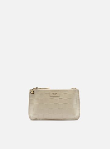 Arezzo — Bolsa Tiracolo Branca Pequena Tressê