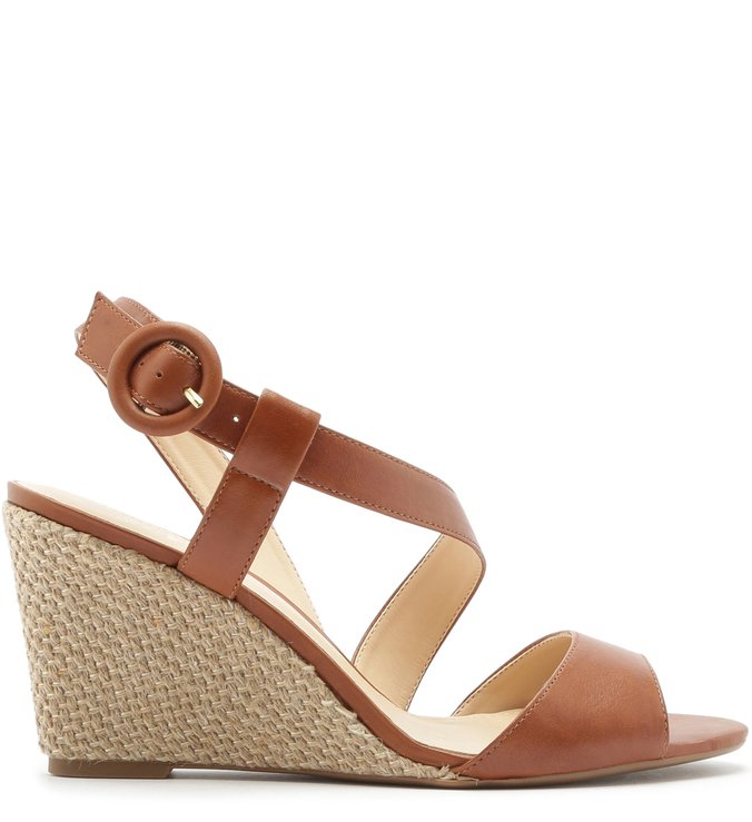 Sandalia shop anabela sisal